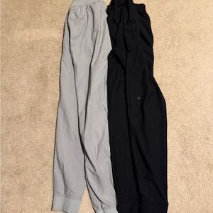 lululemon athletica Gray and Black Sweatpants